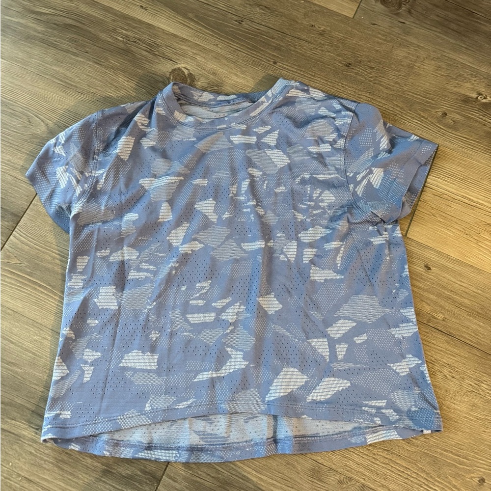 Lululemon High Neck Running and Training T-Shirt